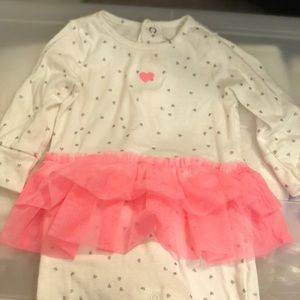 One piece tutu pajamas